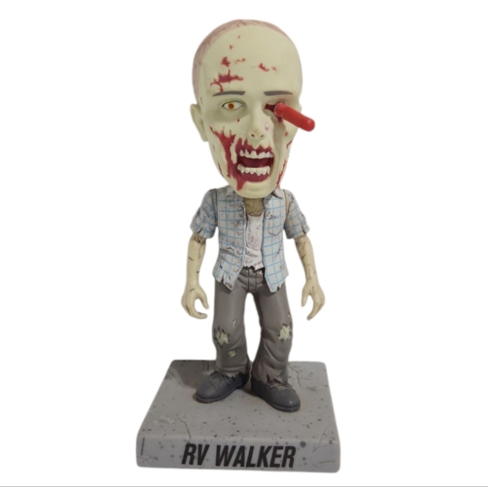 The Walking Dead Wacky Wobbler Bobble Head RV Walker Zombie Funko